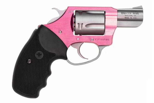 CHARTER ARMS THE PINK LADY .32 MAG. ALUMINUM 6 SHOT 2IN FIXED STANDARD PINK STAINLESS STEEL 53230 - Win Repeating Arms Promotion